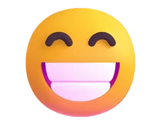 😁 844bcc98 эмодзи, улыбка, счастливый, радость, лицо, мультик, желтый whatsapp sticker
