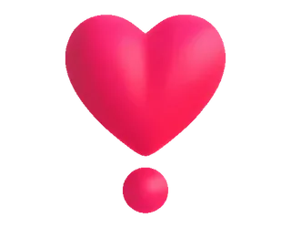 ❣️ 19596849 cuore, amore, esclamazione, rosa, simbolo, san valentino telegram sticker