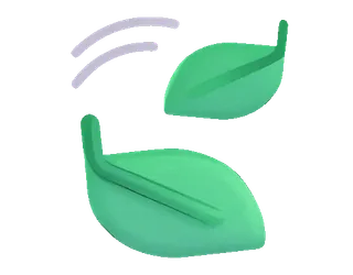 🍂 bbea6181 叶子, 绿色, 自然, 植物 telegram sticker