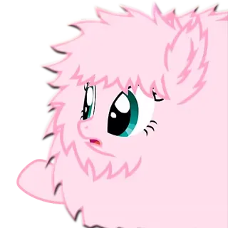 🙁 57f159d9 漫画, ポニー, ピンク, 可愛い, 動物 telegram sticker