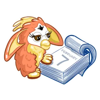 Fluffy Friend Furby  @ulyana_citer telegram stickers