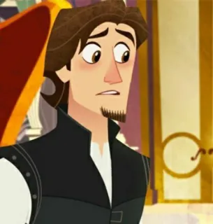 🖇 40430e2f Eugene Fitzherbert Tangled cartoon, disney, character, tangled whatsapp sticker