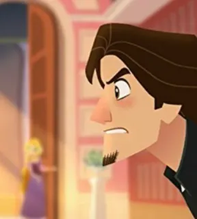 🖇 daa70f79 Eugene Fitzherbert Tangled cartoon, disney, tangled, eugene fitzherbert, flynn rider whatsapp sticker