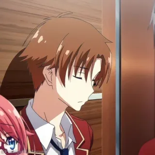 📚 736c2505 Ayanokoji Kiyotaka Classroom of the Elite Anime, Classroom of the Elite, Ayanokoji, Chico anime, Estudiante telegram sticker