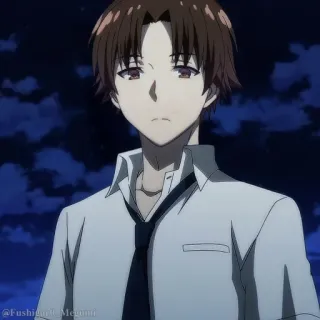 📚 e3f482eb Ayanokoji Kiyotaka Classroom of the Elite Anime, Chico, Uniforme escolar, Pelo castaño, Corbata, Classroom of the Elite telegram sticker