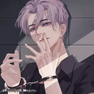 𓏲࣪🚬●ミ @Fushigur0_Megumi telegram stickers