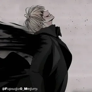 🍫 54829716 @FushIguro_Megumi Anime, Fanart, Gambar, Karakter, Ilustrasi whatsapp sticker