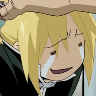 😭 4200c881 Edward Elric Fullmetal Alchemist anime, llorando, Fullmetal Alchemist, Edward Elric, dibujos animados telegram sticker
