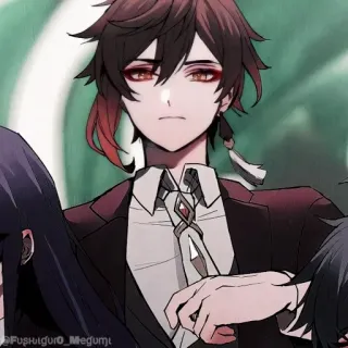 💠 41aa4b12 @Fushiguro_Megumi Anime, Manga, Karakter, Seni telegram sticker