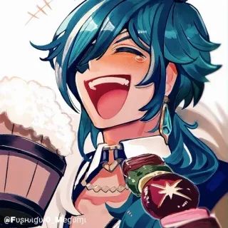 💠 7ba077c8 Kaeya Genshin Impact @Fushiguro_Megumi anime, genshin impact, kaeya, fanart, videogame, imut telegram sticker