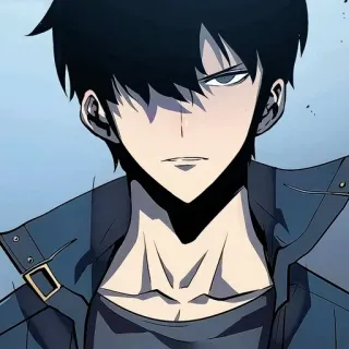 💎 153ceb8f Anime, Manga, Personage, Man, Portret telegram sticker