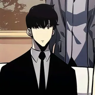 💎 db306df5 Sung Jinwoo Solo Leveling Anime, Manga, Solo Leveling, Sung Jinwoo, Webtoon, Personage, Illustratie, Kunst telegram sticker