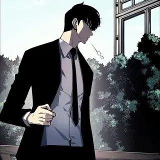 💎 e14294ad Sung Jin-Woo Solo Leveling Anime, Solo Leveling, Manhwa, Sung Jin-Woo, Personage, Pak, Schaduwmonarch telegram sticker