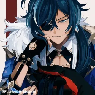 🔲 d9a38dd0 @Fushiguro.Megumi telegram sticker