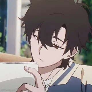 🔗 18ff98c3 อนิเมะ, ผู้ชาย, การ์ตูน, จริงจัง telegram sticker