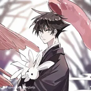 💠 55a12b70 Megumi Fushiguro Jujutsu Kaisen Fushiguro Megumi Anime, Manga, Fushiguro Megumi, Jujutsu Kaisen, Karakter, Anak Laki-laki, Kelinci telegram sticker