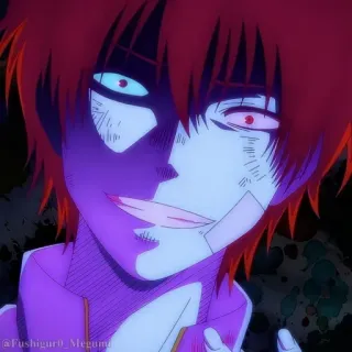 🎲 4f72998f อนิเมะ, ผมแดง, ยิ้มเยาะ, สีหน้า, ภาพเหมือน, ฟุชิงุโระ เมงุมิ, ตัวละคร, ผู้ชาย telegram sticker