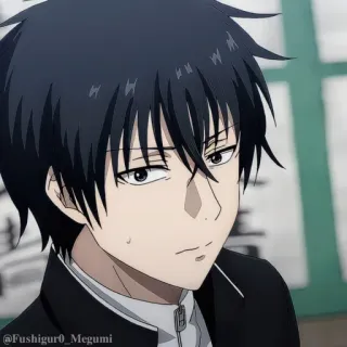𓏲࣪𝗬𝘂𝘂𝗶𝗰𝗵𝗶●ミ @Fushigur0_Megumi telegram stickers