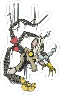 FNAF Pony :: @TgSticker whatsapp stickers