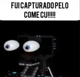 🪢 f3d6501f FUI CAPTURADO PELO
COME CU!!!!! robot, mata, menangkap, ofensif telegram sticker