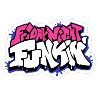👆 9b79b6ae Friday Night Funkin' วันศุกร์, กลางคืน, funkin, วิดีโอเกม, เพลง telegram sticker