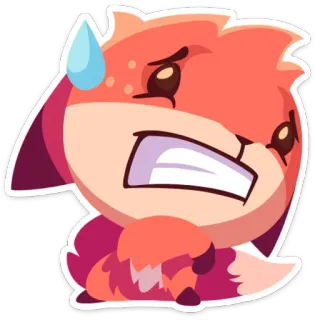 Фокси • Foxy   (@TgSticker) telegram stickers