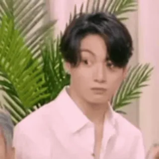 🎈 88c15960 Jungkook kpop, bts, jungkook, divertido, reacción, meme, celebridad whatsapp sticker