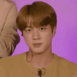 🎈 e011d334 Jin BTS, K-pop, música, coreano, ídolo, cantante whatsapp sticker