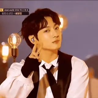 🎈 6e02dd8d mnet.world 상상능투표 진행중 kpop, bts, 정국, 보이그룹, 가수, 음악, 공연 telegram sticker