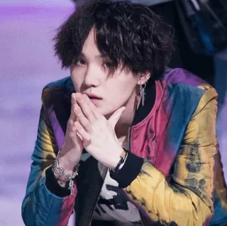 ❄️ 10a75bfc Suga Suga, BTS, Kpop, Coreano, Musicista, Idolo whatsapp sticker