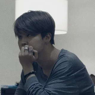 ❄️ ade593e1 Jimin persona, kpop, cantante, ritratto, celebrità, uomo whatsapp sticker