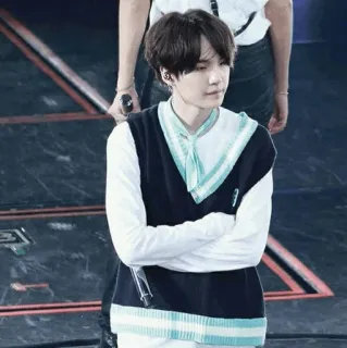 ❄️ bd9183ef Suga kpop, bts, min yoongi, cantante, musica whatsapp sticker