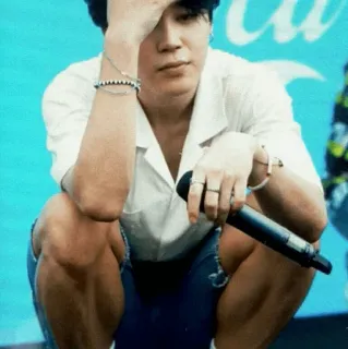 ❄️ c52e2270 Jimin Jimin, BTS, Kpop, cantante, artista whatsapp sticker