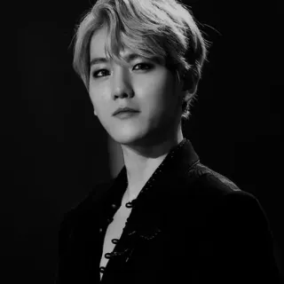 ✖️ 43333717 Baekhyun k-pop, певец, артист, Бэкхён, знаменитость, айдол, азиат, мужчина telegram sticker