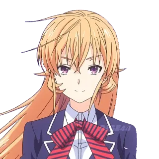 🙃 4e0aaf77 Erina Nakiri Food Wars Anime, Erina Nakiri, Food Wars, Manga, Personnage, Fille, Blonde telegram sticker