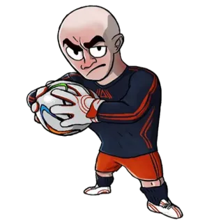 Football comics @stickersb2b telegram stickers