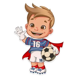Football guy @stickersb2b telegram stickers