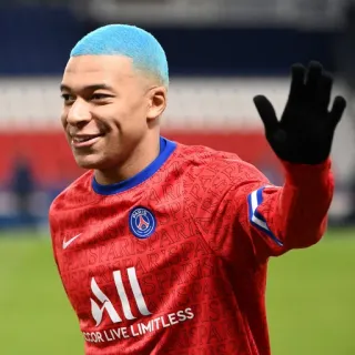 🖐 52ea8829 Kylian Mbappe Fußball, Fußball, Sportler, Kylian Mbappe, PSG, Sport whatsapp sticker