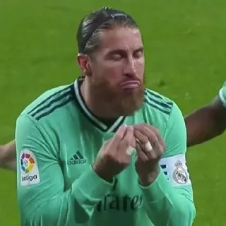 😵 e507d81a Sergio Ramos Fußball, Spieler, Sport, Jubel, Geste whatsapp sticker