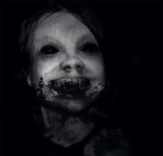 Horror Sticker @notestoself whatsapp stickers