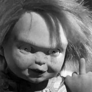 Horror Sticker @notestoself whatsapp stickers