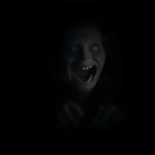 😀 db4b28d8 Terror, Assustador, Rosto, Pesadelo, Escuro telegram sticker