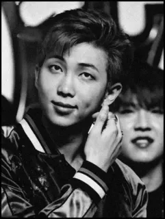 🗝 40c30e88 RM RM, BTS, K-pop, Muzyk, Piosenkarz, Korea Południowa, Boysband telegram sticker