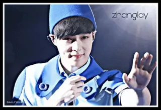 ➰ 8296ab1c Zhang Lay zhanglay K-Pop, Cantante, Zhang Yixing, Celebridad, Artista telegram sticker