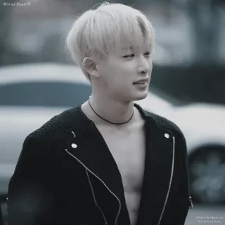 🌑 b1037515 uomo, K-pop, maschio, cantante, moda, stile telegram sticker