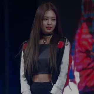 🥀 0e7e41e5 Jennie Kim K팝, 가수, 블랙핑크, 연예인, 여성, 여자 telegram sticker