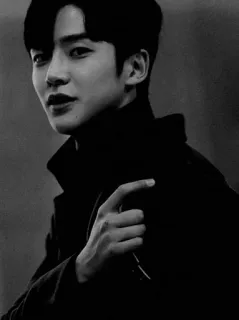 📎 bbd34fc5 man, portrait, black and white, sunglasses, coat, person telegram sticker