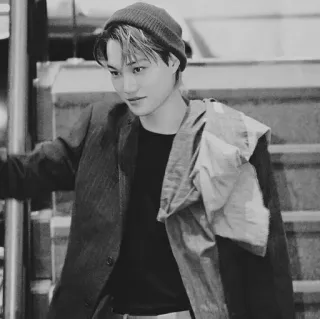 🕯 2578a9f8 ผู้ชาย, หมวก, เสื้อแจ็คเก็ต, ภาพเหมือน, ลำลอง, แฟชั่น telegram sticker