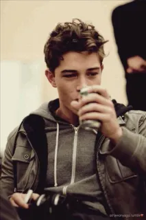 🔥 0a3ffb6b man, drinking, smoking, casual, teen telegram sticker