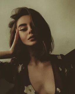 💸 a238e115 女人, 肖像, 人, 女性, 模特, 美丽, 风格 telegram sticker